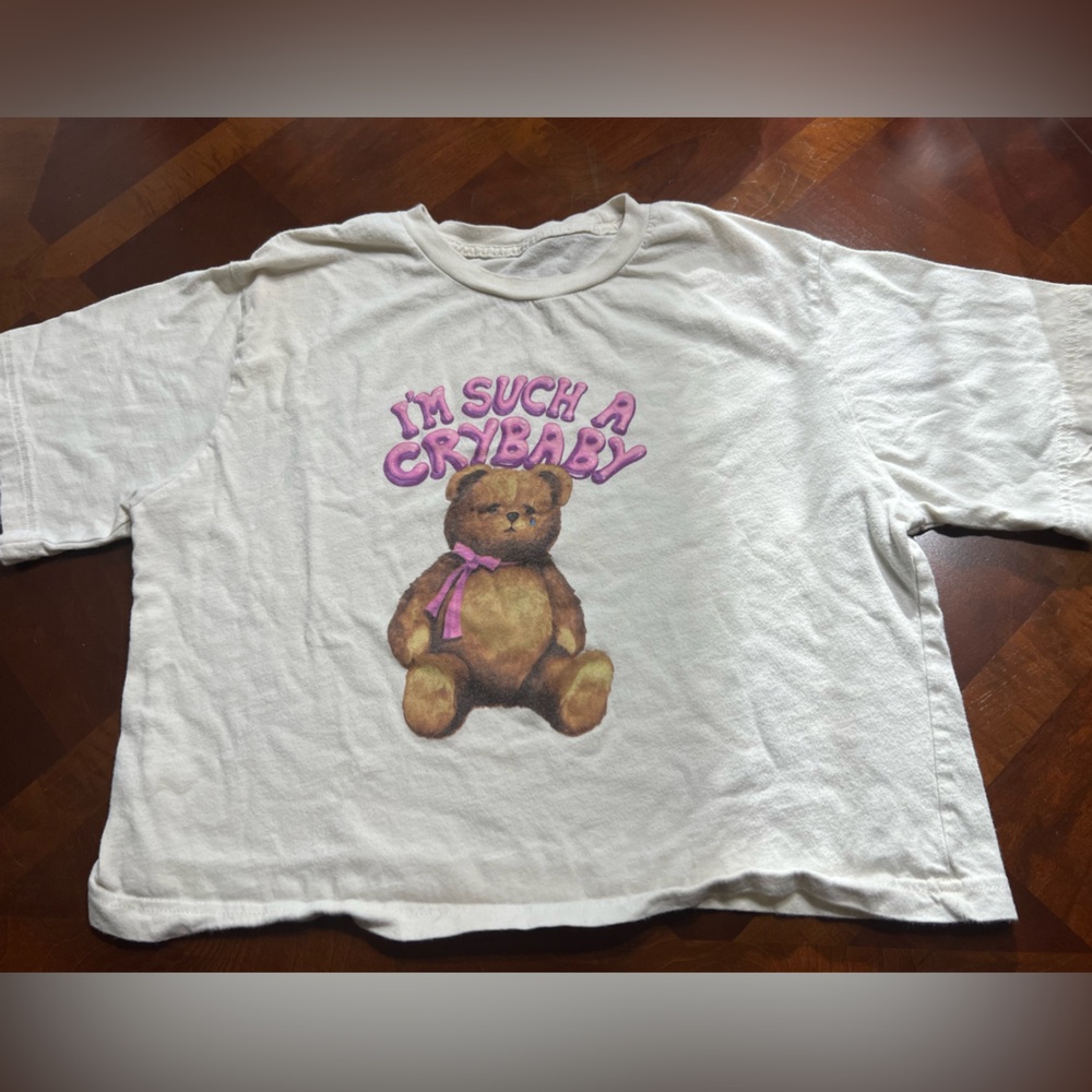 Melanie Martinez I’m Such a Crybaby Tour cropped shirt